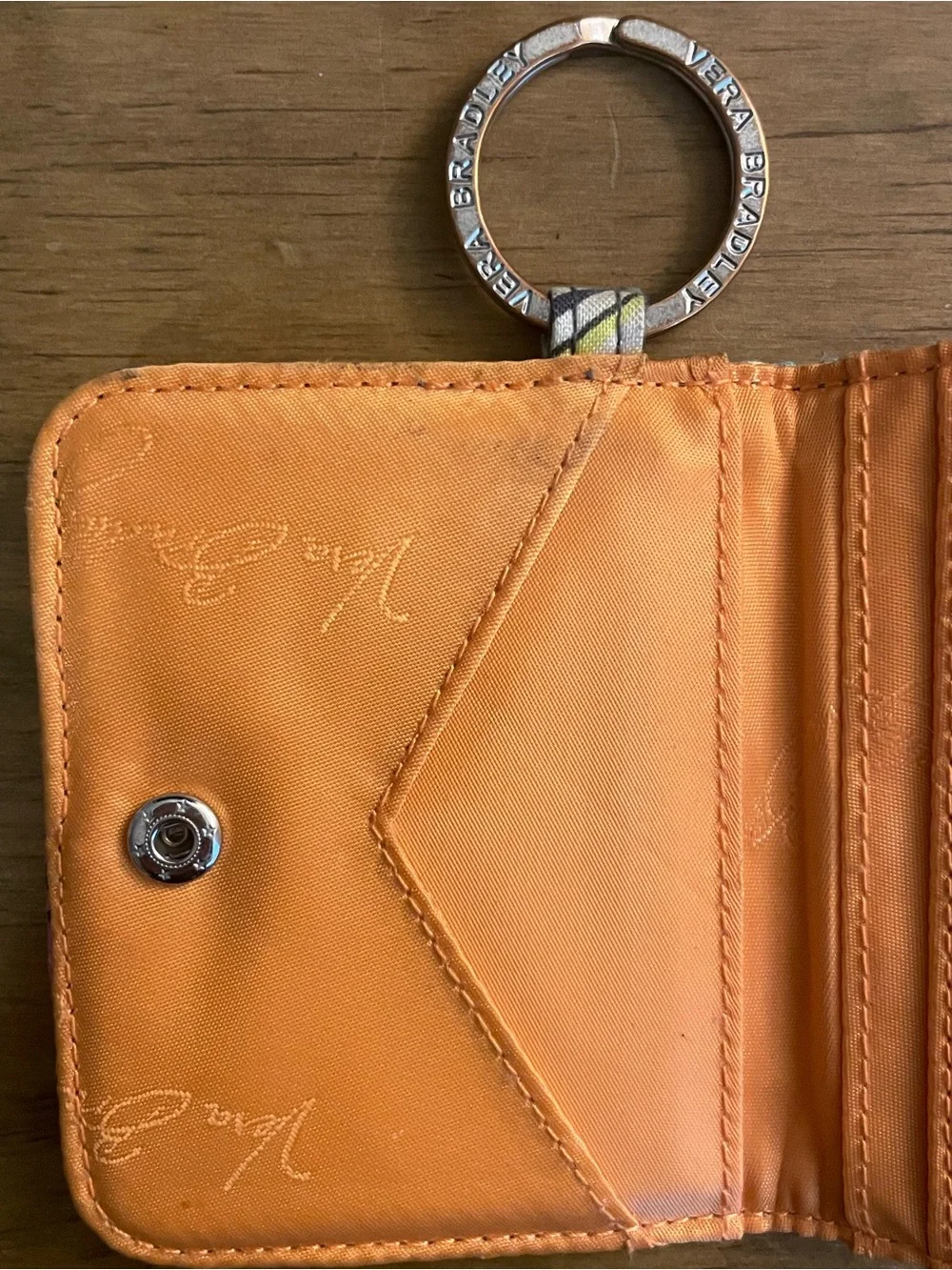 Vera Bradley Jazzy bloom small wallet  with Keyring